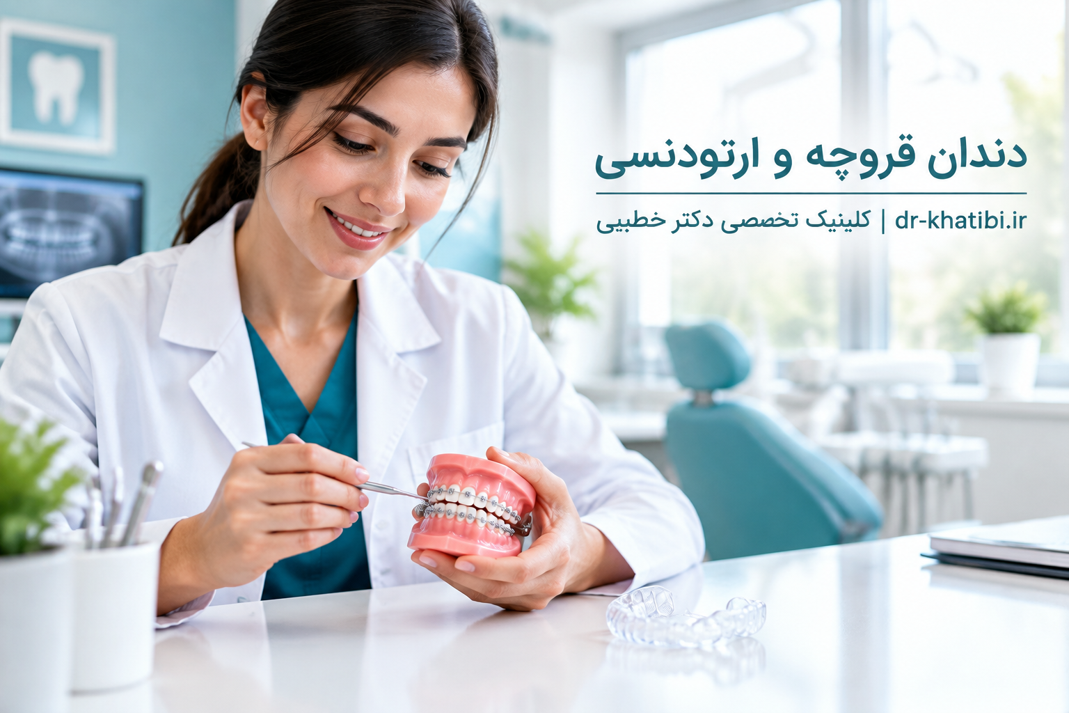 دندان قروچه و ارتودنسی | راهنمای جامع + راه‌حل تخصصی دکتر خطیبی